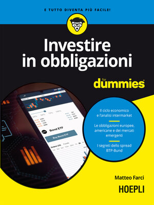 cover image of Investire in obbligazioni for dummies